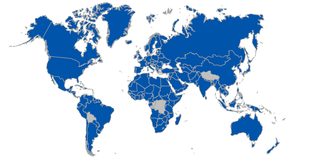 Dedicated to global users 